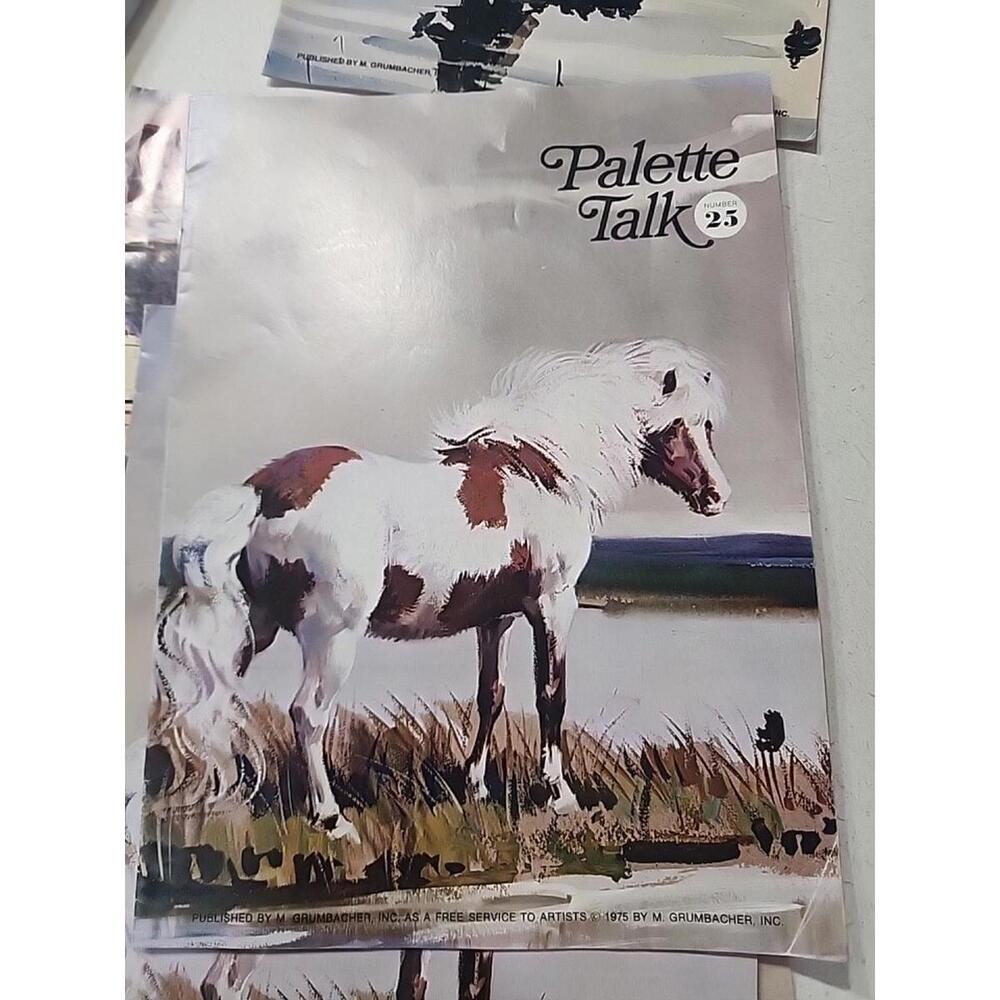 Palette Talk Magazines #25 How To Paint A Horse Still Life Advanced Abstract